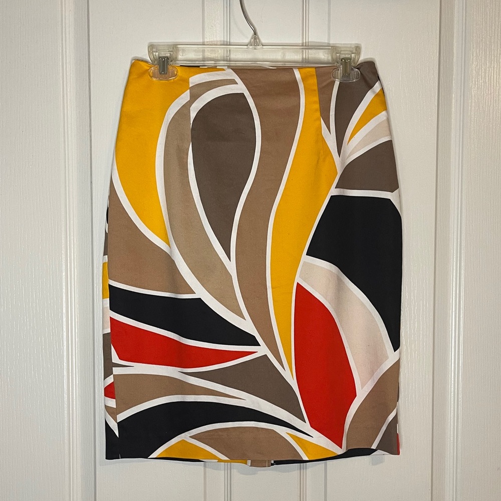 WORTHINGTON: Multi- Color Pencil Skirt